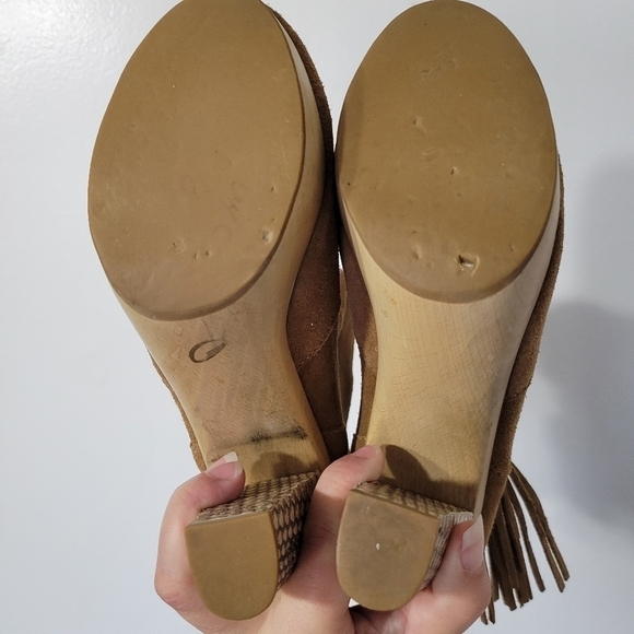 Rebecca Taylor Audra Suede Ankle Boot size 7 - Picture 9 of 9